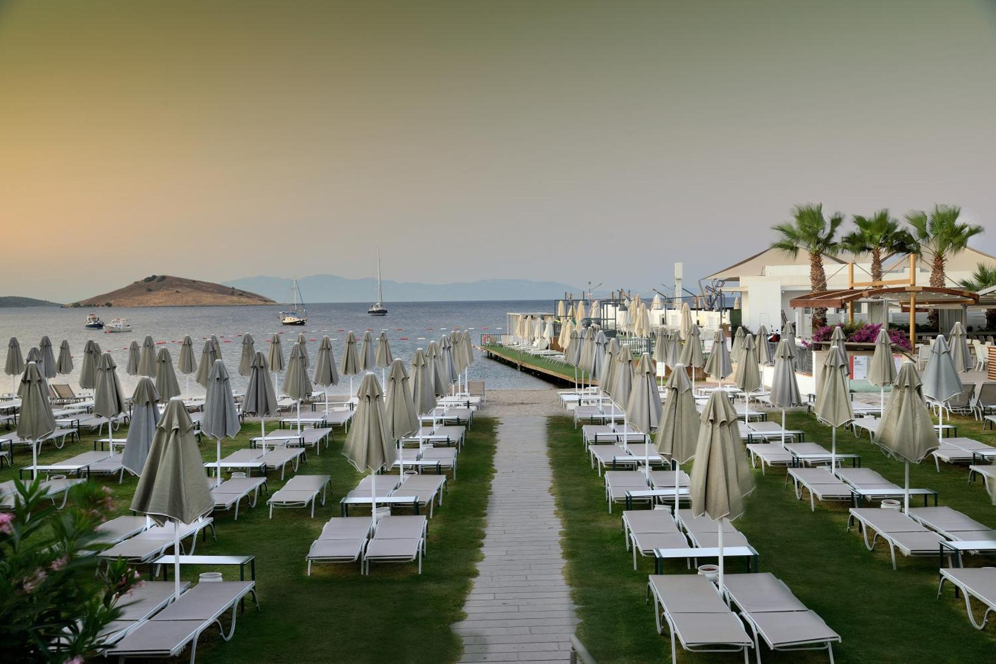 Lugga Boutique Hotel & Beach Ortakent Exteriér fotografie