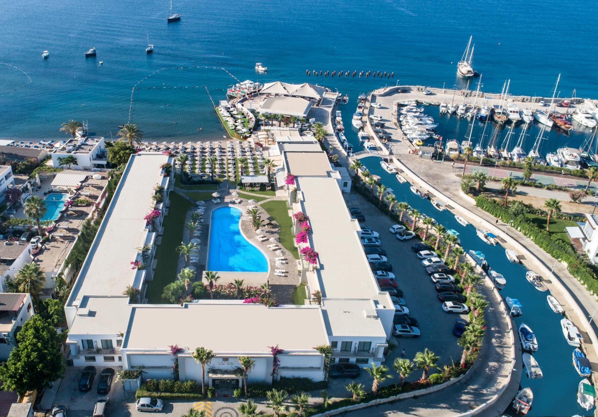 Lugga Boutique Hotel & Beach Ortakent Exteriér fotografie